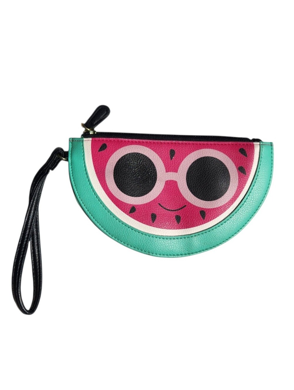 Betsey Johnson Watermelon Wristlet Clutch Novelty Sunglasses